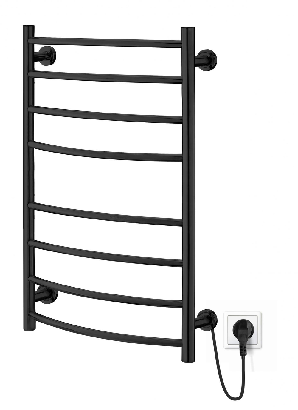 Полотенцесушитель I-TECH, TANGO, 105W, 53*70, черный матовый I 05 315