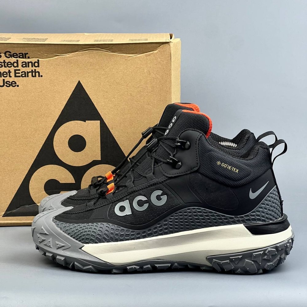 Кроссовки Nike ACG GoreTex на меху #433 (сер.)