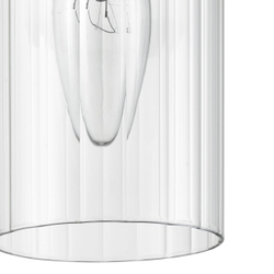 8102/3A COMFI LN26 408 хром/прозрачный металл/металл Подвес Е14 3*40W 220V ISHA