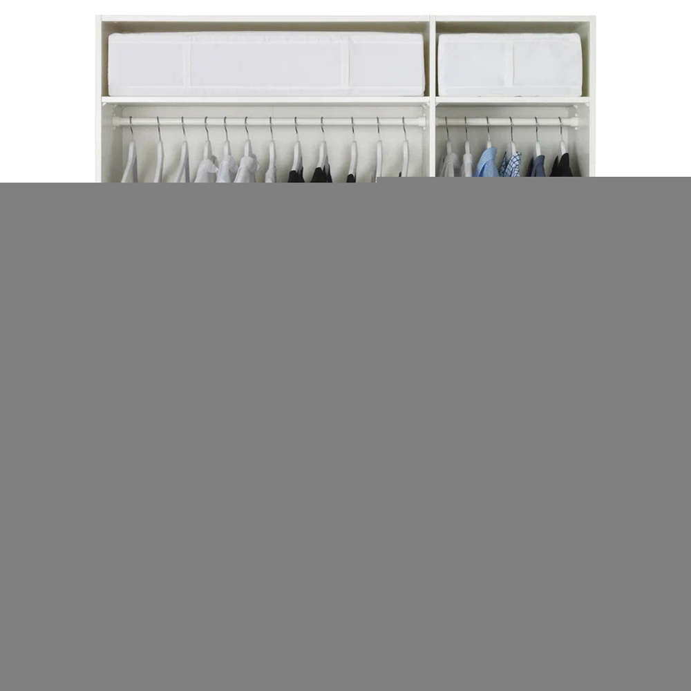 Распашной шкаф PAX FORSAND IKEA (белый)  150*60*260