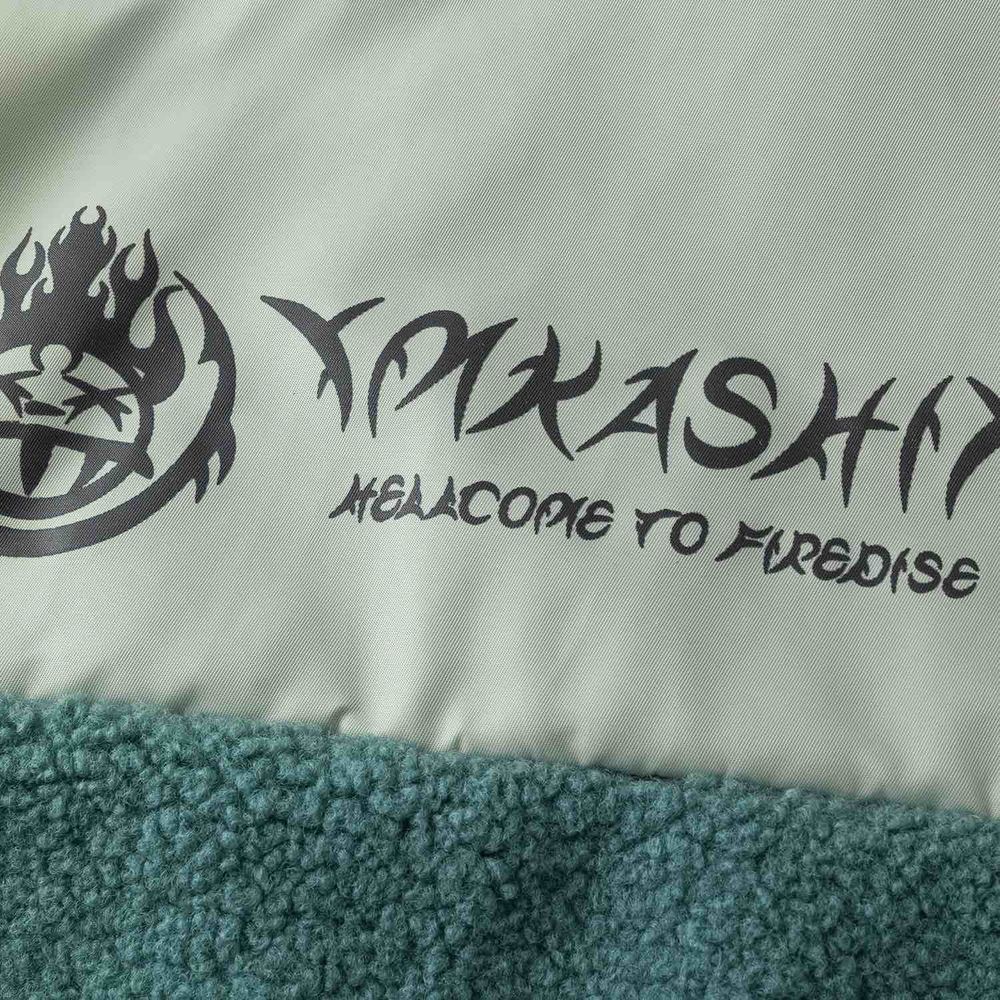 Купить Куртка Ymkashix Furry HTF серая/изумрудная Куртка Ymkashix Furry HTF серая/изумрудная