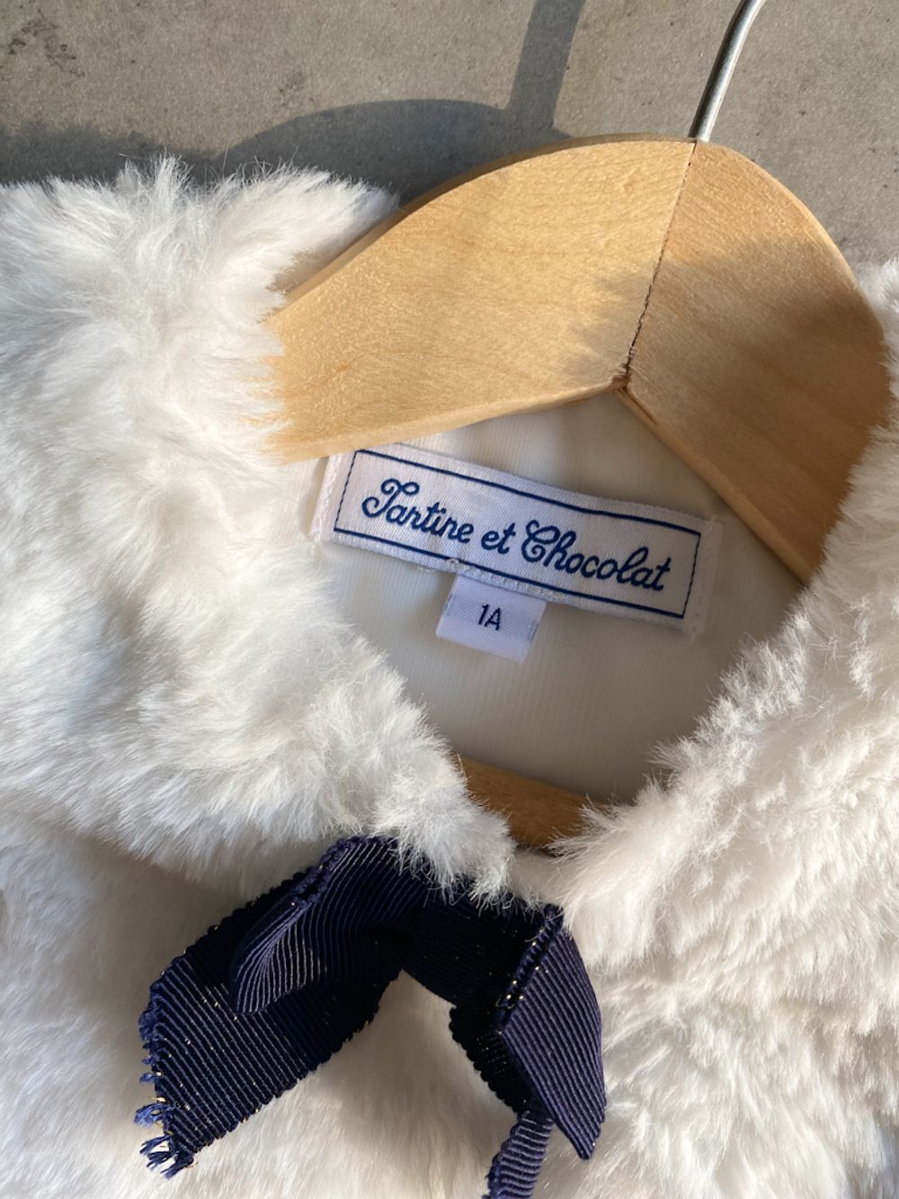Новый меховой жилет Tartine et Chocolat, 80