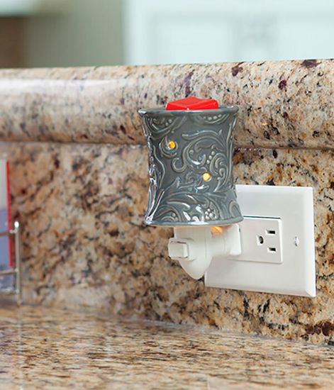 Узоры дождя, аромасветильник розеточный Rainstorm, Candle Warmers