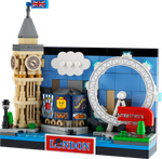 Конструктор Лего Креатор Лондон открытка 40569 | LEGO Creator London Postcard | 3D открытка Лондона 277 деталей 9+