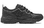 New Balance ML801 D wide non-slip waterproof lightweight low-top daddy shoes men's black