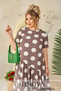 Платье 2454-капучино Minova