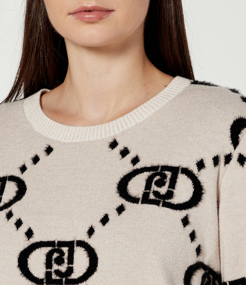 Свитер Liu Jo Sport - бежевый(TF4230 MA94O)