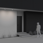 Уличный потолочный светильник Outdoor O430CL-L15W4K