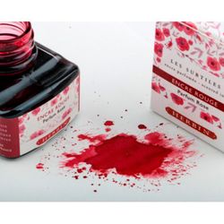 Ароматизированные чернила во флаконе Herbin 30 мл Красная Роза (13768T) 2