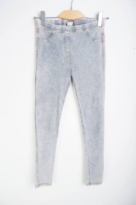 Джеггинсы Zara для модного образа, визуально на 13/14 лет