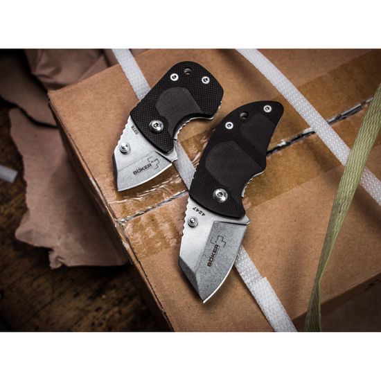 Складной нож Boker 01BO574 DW-2 c клинком из стали AUS-8, рукоять Zytel / Stainless Steel