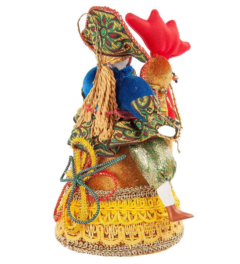 РусКукла RK-404/1 Кукла малая «Солдат на петухе»