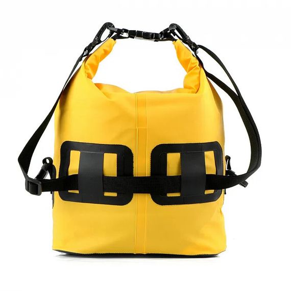 Гермосумка через плечо Sargan Пляжка с доп.карманом 15 л оранжевый