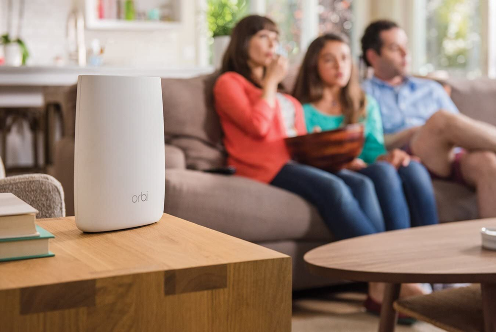 Wi-Fi Роутер NETGEAR Orbi AC3000 WiFi 5 (RBR50-100NAS) 2.4 / 5 ГГц