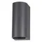 370599 STREET NT19 398 темно-серый Ландшафтный светильник IP54 GU10 2*50W 220V LANDSCAPE