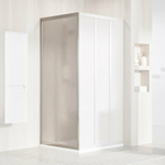 Душевая стенка Ravak Supernova APSS-80 94040UR211 профиль Сатин витраж пластик Pearl