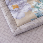 Комплект постельного белья Сатин с Одеялом 100% хлопок 160x80 на резинке OBR136