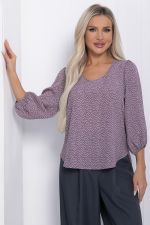 Блуза Флоренция (лиловая) Б12274-29 LT Collection