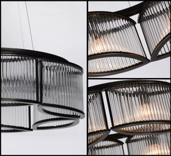 Люстра Stilio 4 black