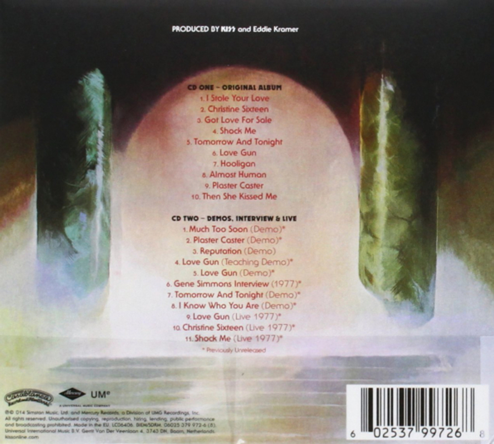 Kiss / Love Gun (Deluxe Edition)(2CD)