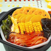 Саморазогревающаяся лапша Haidilao Hi Hot Pot пряная вегетарианская, 400г