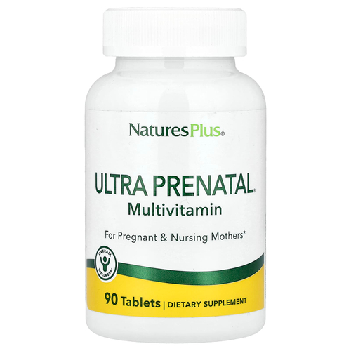 NaturesPlus, Ultra Prenatal®, мультивитамины, 90 таблеток