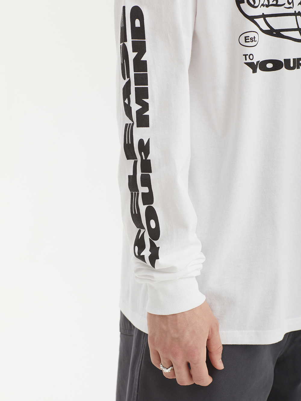 Мужской Лонгслив Obey Release Your Mind