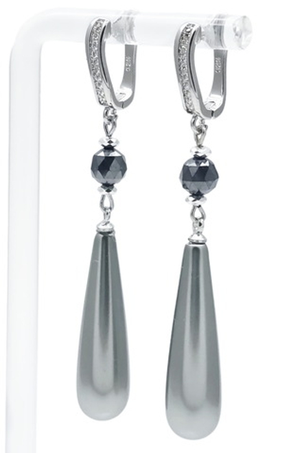 91003709 Серьги Selena Pearls