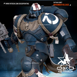 Капитан Ультрамаринов Титус Фигурка Captain of the Ultramarines Titus Warhammer 40,000: Space Marine