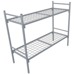 Кровать двухъярусная для рабочих 190х70