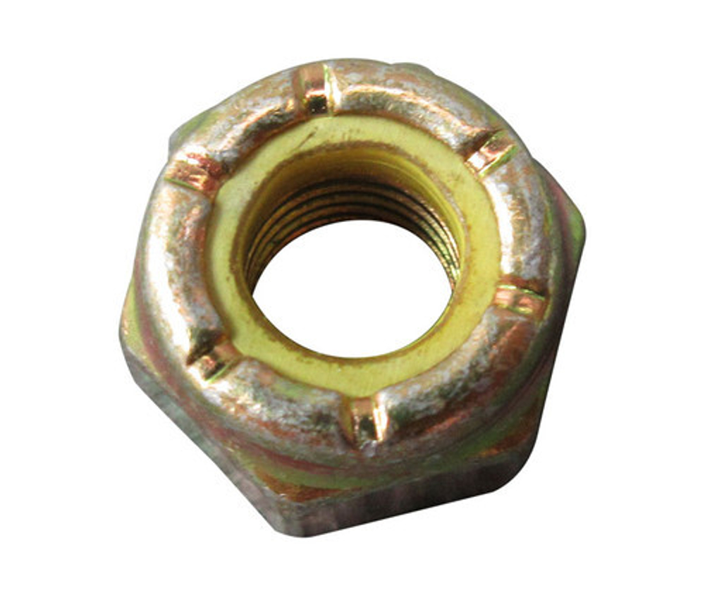MS21044N4 Cadmium-Plated Steel Bolt, Steel Self-Locking Nuts with Nylon Collar Type, 1⁄4-28 Size