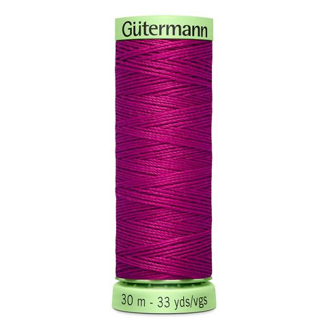 Нить Top Stitch 30/30 м для декоративной отстрочки, Gutermann, 247 фуксия