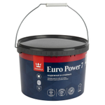 Краска для стен и потолков Tikkurila Euro Power 7 белая база А 9 л