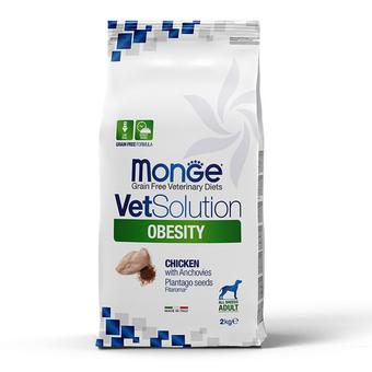 Сухой корм диетический Monge VetSolution Dog Obesity Обесити диета для собак при избыточном весе 2 кг