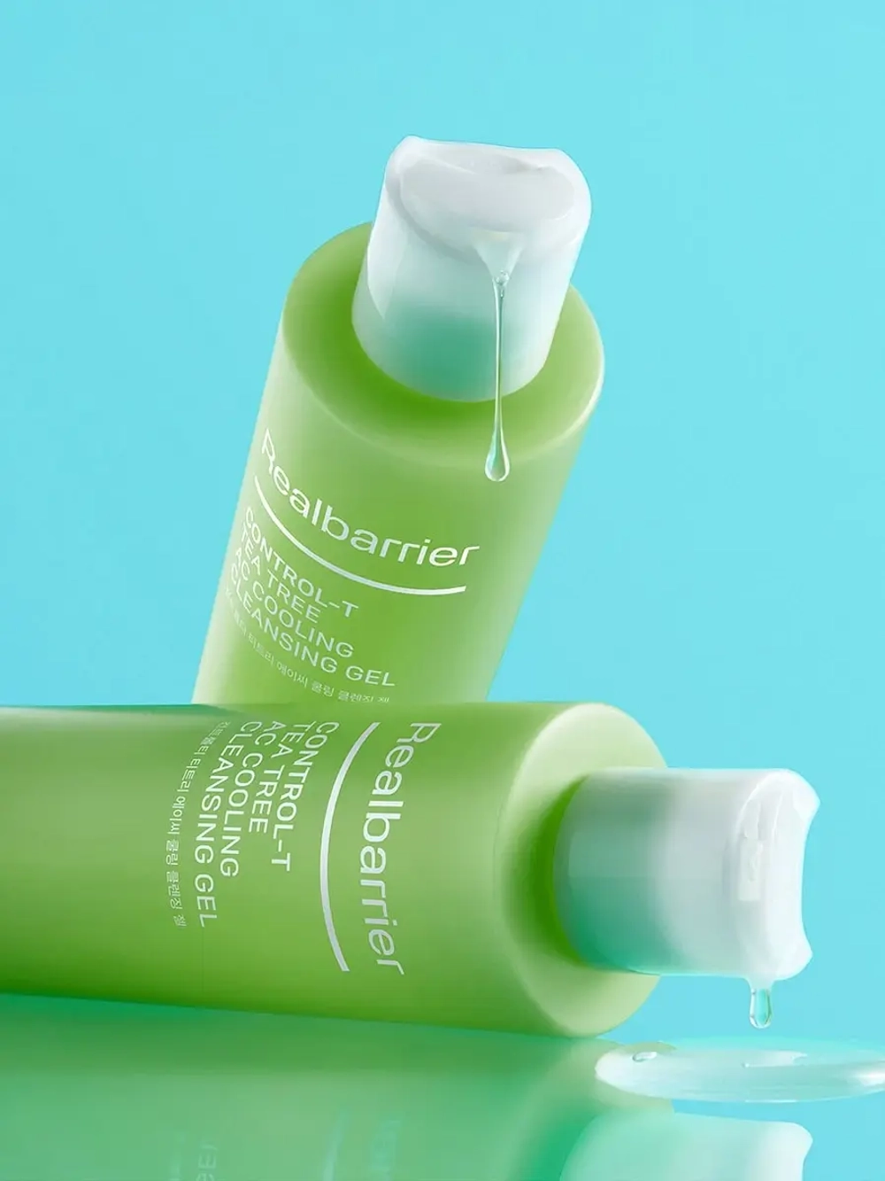Real Barrier Очищающий гель с чайным деревом и салициловой кислотой для проблемной кожи Control-T Tea Tree AC Cooling Cleansing Gel 200 мл