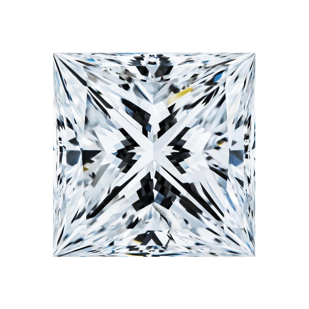 Бриллиант каре принцесса D VS2 IGI 1.00 кт
