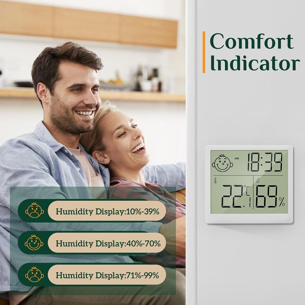 Часы-метеостанция с гигрометром Multi CX-0317