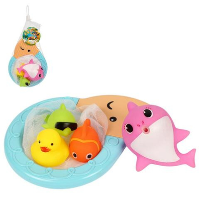 Набор игрушек для ванной, сетка 9204