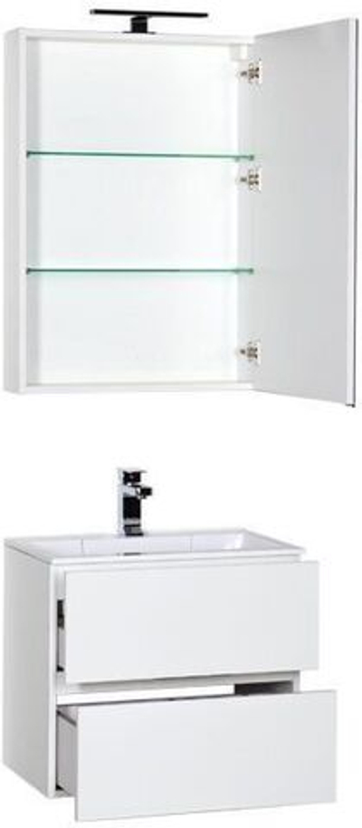 Мебель для ванной Aquanet Алвита 60 белый