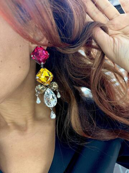 Серьги Yves Saint Laurent