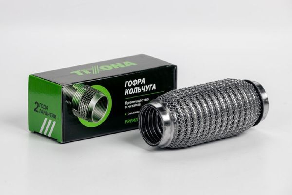 Гофра 40/150 (AISI 304 wire mesh, interlock) P40150WM