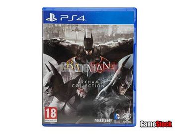 PS4 Batman Arkham Collection Б/У (Русские субтитры) CUSA-00135; CUSA-04607