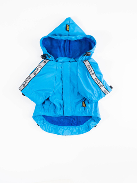 Дождевик для собак Голубой