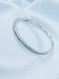 "Дорожка" браслет в серебряном покрытии из коллекции "Классика" от Jenavi