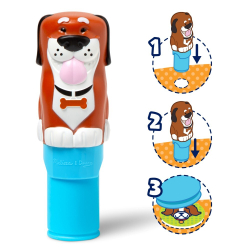 Melissa & Doug - STEMPEL WITH STICKERS Собака + буклет Sticker Wow! 20155249