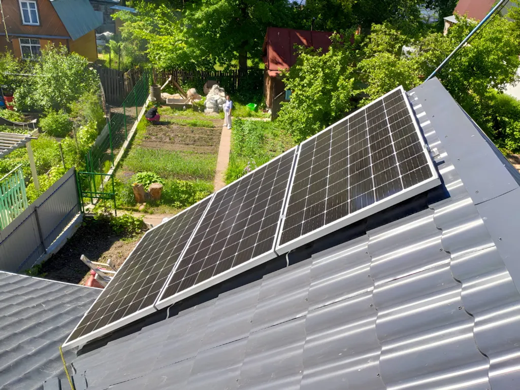 Автономная солнечная электростанция для дачи