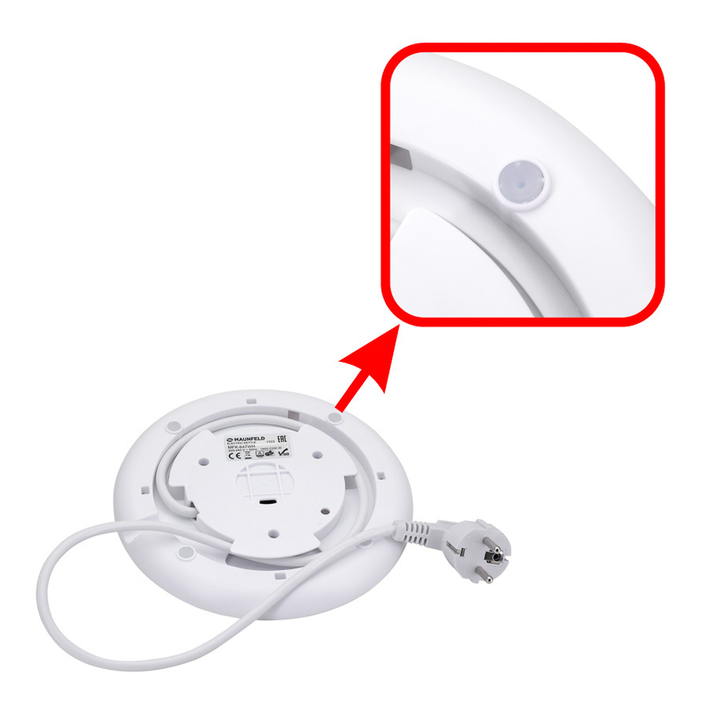 Чайник MAUNFELD MFK-647WH фото 8