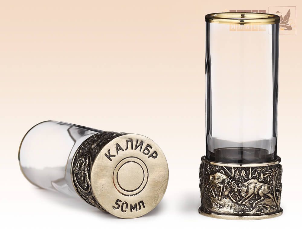 рюмка Патрон Охота на лося