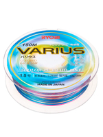 Шнур плетеный для рыбалки Ryobi VARIUS PE8X-150MI Multi Colour 2.0# 0,235мм