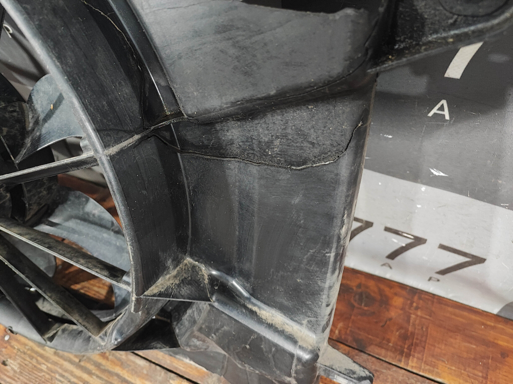 Диффузор с вентилятором Haval F7 1 19-24 Б/У Оригинал 1308101XKQ00A